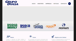 Desktop Screenshot of grupodyasa.com